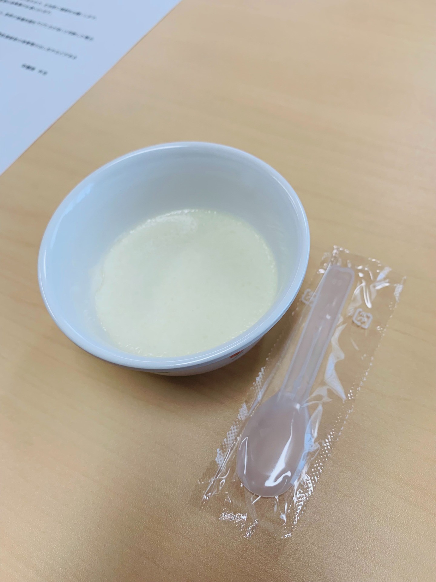5月の栄養委員会　パン粥試食